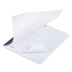 ТЕТРАДЬ 48 Л, А5, КЛ, ХАТБЕР. SOLOMATTE. КАШТАНОВЫЙ ШЕЛК, ЛАМ. SOFT-TOUCH, НА СКОБЕ /5/60/