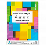 ФАЙЛ-ВКЛАДЫШ А4+, БЮРОКРАТ ПРЕМИУМ, ГЛЯНЕЦ, 40 МКМ, 100ШТ/УПАК /20/ РФ