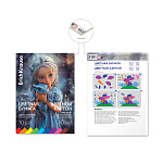 БУМАГА ЦВ.+КАРТОН ГЛЯНЦ, А4, 20 Л, 10 ЦВ. ERICHKRAUSE, MAGIC PET, ИГРУШКА-НАБОР, НА КЛЕЮ /5/35/