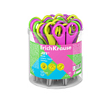 НОЖНИЦЫ 13,5 СМ. ERICHKRAUSE JOY®, В СТАКАНЕ, АССОРТИ /24/288/