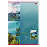 ТЕТРАДЬ 80 Л, А4, КЛ, ХАТБЕР. АКВАЛАЙФ, ВЫБ. ЛАК, НА СКОБЕ /3/18/