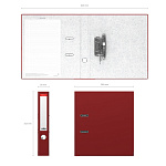 РЕГИСТРАТОР 5 СМ. ERICHKRAUSE STANDARD, БОРДО, РАЗБОРНЫЙ /50/ РФ