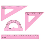 НАБОР ГЕОМЕТРИЧЕСКИЙ 04 ПРЕД. СТАММ, РАЗМЕР М, ПРОЗР. НЕОН, АССОРТИ, Е/П /