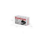 СТЕПЛЕР №10, ДО 15 Л, ERICHKRAUSE COMPACT CLASSIC, МИНИ, ЧЕРНЫЙ /24/432/