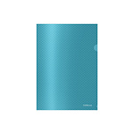 УГОЛОК А4. ПЛАСТ. ERICHKRAUSE GLOSSY VIVID, 0,18 ММ, ПОЛУПРОЗР. АССОРТИ/12/300/ РФ