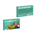 ПЛАСТИЛИН 06 ЦВ. ERICHKRAUSE BABY, 120 Г, С АЛОЭ ВЕРА, НА РАСТ. ОСНОВЕ, СО СТЕКОМ /8/48/ РФ