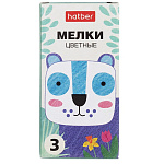 МЕЛ ЦВЕТНОЙ 03 ШТ/УПАК, ХАТБЕР. НАРИСУЙ-КА! К/К /60/
