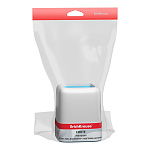 подставка-стакан д/пишущих принад. erich krause® forte. pastel, белый, голубая вставка /6/