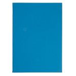 ТЕТРАДЬ 96 Л, А4, КЛ, ХАТБЕР. ОДНОТОННЫЙ. НЕБЕСНАЯ ЛАЗУРЬ, ЛАМ. МЯГКОЕ КАСАНИЕ, НА СКОБЕ /3/15/