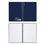 ТЕТРАДЬ 60 Л, А5, КЛ. ERICHKRAUSE КЛАССИКА, ПЛАСТ. ОБЛ. АССОРТИ, НА СПИРАЛИ /4/56/ РФ