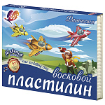 ПЛАСТИЛИН 18 ЦВ. ФАНТАЗИЯ, ЛУЧ, 315 ГР, ВОСКОВОЙ, СО СТЕКОМ, К/К /14/