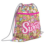 Мешок для обуви ErichKrause с карманом на молнии 500х410мм Sweet Paradise