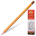 КАРАНДАШ Ч/Г KOH-I-NOOR, 5H, ГРАНЕНЫЙ /12/144/