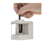 ТОЧИЛКА ЭЛЕКТРИЧЕСКАЯ ХАТБЕР MASTER, СПИРАЛЕВИДНОЕ ЛЕЗВИЕ, ПРОЗР. ПВХ-БОКС /12/