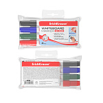 МАРКЕР ДЛЯ ДОСКИ ЕRICHКRAUSE, НАБОР 4 ЦВЕТА, Е/П /12/288/