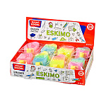 ЛАСТИК MAZARI ESKIMO, 5.5*3*1,2, ПВХ, ФИГУР. АССОРТИ, ОПП /24/576/
