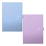 ПАПКА НА 04 ОТДЕЛА, НА КНОПКЕ, ERICHKRAUSE ТЕКСТУРА ПЕСОК ЦВЕТУЩАЯ НЕЖНОСТЬ, 0,6 ММ, АССОРТИ /4/64/