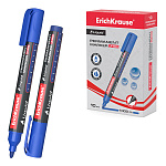 МАРКЕР ПЕРМ. ERICHKRAUSE LIQUID LP-600, ЖИДКИЕ ЧЕРНИЛА, СИНИЙ /10/100/800/