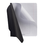 ТЕТРАДЬ 96 Л, А5, КЛ, ХАТБЕР. ЧЕРНАЯ, КАРТ. ОБЛ. НА СКОБЕ /5/30/