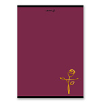 ТЕТРАДЬ 80 Л, А4, КЛ. СВЕТОЧ. МУЗЫКА ЦВЕТА, НА СКОБЕ /6/24/