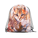 Мешок для обуви ErichKrause 500x410мм Wild Cat