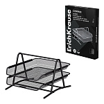 ЛОТОК ГОРИЗ. 2-ОЙ ERICHKRAUSE, МЕТАЛЛ. СЕТЧАТЫЙ, ЧЕРНЫЙ /12/