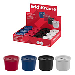 ТОЧИЛКА ПЛАСТ. ERICHKRAUSE CYLINDER DUO, CLASSIC, С КОНТЕЙНЕРОМ, АССОРТИ, ДИСПЛЕЙ /12/120/ РФ