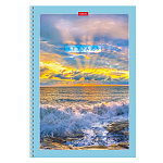 ТЕТРАДЬ 80 Л, А4, КЛ, ХАТБЕР. ЗАКАТЫ, НА ГРЕБНЕ /4/28/ РФ