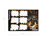 РАСПИСАНИЕ УРОКОВ А4, ERICHKRAUSE КУБОМИР, РАЗНОЦВЕТНЫЙ /100/1000/ 