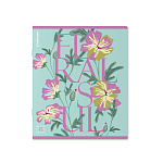 ТЕТРАДЬ 48 Л, А5, КЛ. ERICHKRAUSE FLORAL SOUL, ВЫБ. УФ-ЛАК, ЛАМ. SOFT-TOUCH, MIX-PACK /5/100/