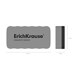 ГУБКА-СТИРАТЕЛЬ ДЛЯ МАРКЕРНЫХ ДОСОК ERICHKRAUSE, 107*57 ММ, С МАГНИТОМ /12/288/