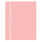 ТЕТРАДЬ 48 Л, А5, КЛ, ХАТБЕР. NEWTONE PASTEL РОЗОВЫЙ КВАРЦ, МЕЛ. ОБЛ. SOFT-TOUCH, СКОБА /