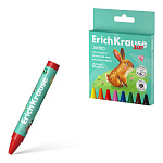 МЕЛ ВОСКОВОЙ 08 ЦВ. ERICHKRAUSE BABY JUMBO, КРУГЛЫЕ, 11 ММ, РАЗНОЦВЕТНЫЙ, К/К, Е/П /20/240/