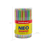 РУЧКА ШАР. ERICHKRAUSE NEO® STICK COCKTAIL, СИНИЙ /60/360/1440/