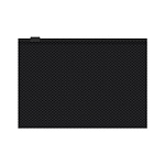 КОНВЕРТ ПЛАСТ. НА МОЛНИИ, C6, ERICHKRAUSE DIAMOND TOTAL BLACK ZIP, 0,18 ММ, НЕПР. ЧЕРНЫЙ /12/204/