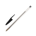 РУЧКА ШАР. STAFF BASIC BUDGET BP-02, 0,5 ММ, ЧЕРНЫЙ /100/