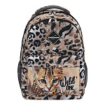 Рюкзак ErichKrause EasyLine® с двумя отделениями и грудной перемычкой 20L Wild Cat