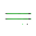 КАРАНДАШ Ч/Г ERICHKRAUSE JOY®, HB,  ПЛАСТ, КОРПУС, С ЛАСТИКОМ, ЗАТОЧЕН. АССОРТИ /42/210/2016/