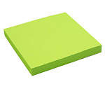 БЛОК Д/ЗАПИСИ 76*76 ММ, 100Л, WORKMATE, НЕОН ЗЕЛЕНЫЙ /12/