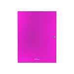 ПАПКА НА КНОПКЕ, А4, ERICHKRAUSE DIAGONAL VIVID, А4, 8 ММ, 0,5 ММ, 3 КЛАПАНА, АССОРТИ /4/48/ РФ
