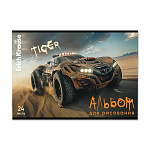 АЛЬБОМ Д/РИС. 24 Л. A4, ERICHKRAUSE ROAD BEAST, НА СКОБЕ, MIX-PACK /5/40/