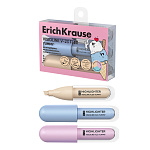 МАРКЕР ТЕКСТ. ERICHKRAUSE VISIOLINE V-23 FLEX YUMMY, НАБОР 03ШТ, АССОРТИ, ПЭТ-БОКС /24/288/
