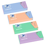 ПЕНАЛ Б/НАП 1-РЯД, ERICHKRAUSE MATT PASTEL BLOOM, ПЛАСТ. 0,6 ММ, АССОРТИ /4/160/ РФ