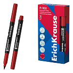 МАРКЕР ПЕРМ. ERICHKRAUSE Р-100, 1,0ММ, КРАСНЫЙ, ЗАМ. 2846/12/144/