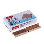 СКОБЫ №10 ХАТБЕР, МЕДНЫЕ, 1000 ШТ, КАРТ. БОКС /10/