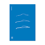 ТЕТРАДЬ 48 Л, А4, КЛ. ERICHKRAUSE COVERPROBOOK МИРАЖ, СИНИЙ, ПЛАСТ. ОБЛ. НА СКОБЕ, МИКС /3/30/