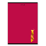 ТЕТРАДЬ 80 Л, А4, КЛ. СВЕТОЧ. МУЗЫКА ЦВЕТА, НА СКОБЕ /6/24/