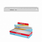 ЛИНЕЙКА 20 СМ, ERICHKRAUSE CLEAR, ПРОЗРАЧНЫЙ /45/900/ РФ