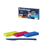 ПЛАСТИЛИН 06 ЦВ, 108 ГР. ERICHKRAUSE KIDS SPACE ANIMALS, СО СТЕКОМ, К/К /8/32/