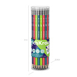 КАРАНДАШ Ч/Г ERICHKRAUSE JOY® REEF, HB, ПЛАСТ, СУПЕРСТИРАЕМ. С ЛАСТИКОМ, ТУБУС /42/336/2688/